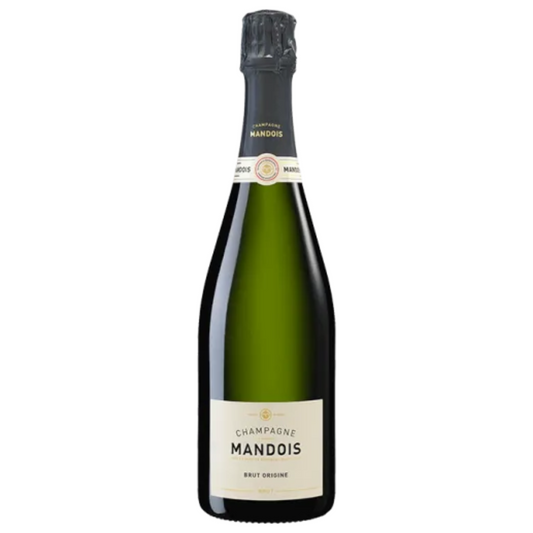 Fles champagne uit Frankrijk